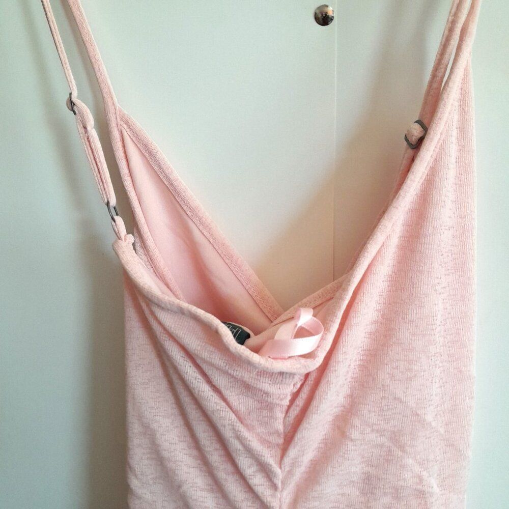 Wild Fable Juniors Zig Zag Dress Blush Pink Size Large - Picture 2 of 5